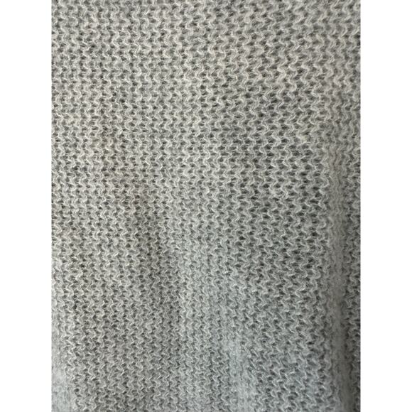 Sundance Gray Knit Crew Neck Pullover Short Sleeve Cashmere Sweater Size Medium - Picture 4 of 8